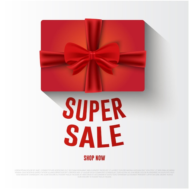 Super Sale Banner Poster Sale-Tag