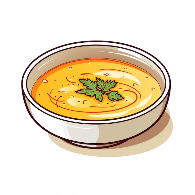 Suppe essen mahlzeit schüssel vektor mittagessen heißes gericht teller illustration gemüse abendessen kochen h