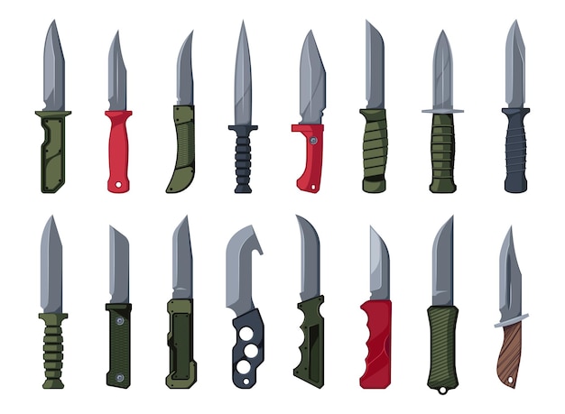 Survival-Messer Cartoon-Jagdmesser-Werkzeuge für Camping und Wandern Selbstverteidigung