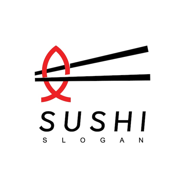 Sushi-logo-design-vorlage