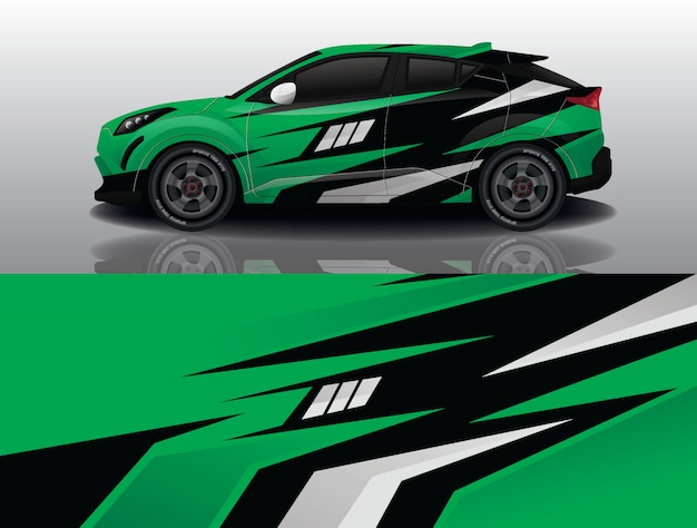 Suv auto aufkleber wrap design