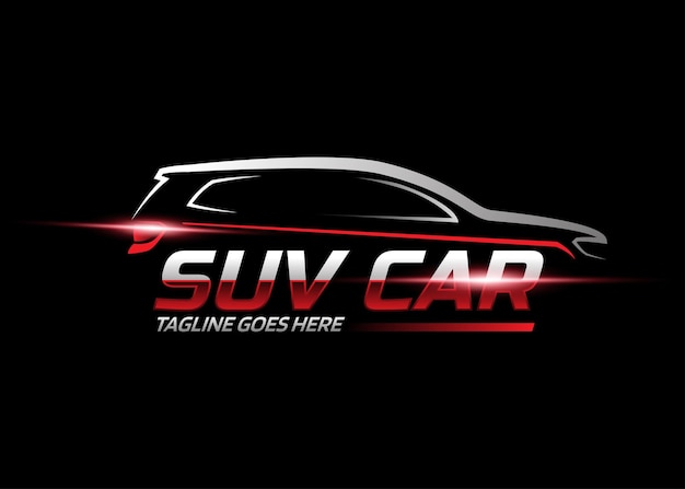 Suv-auto-logo-design-vorlage