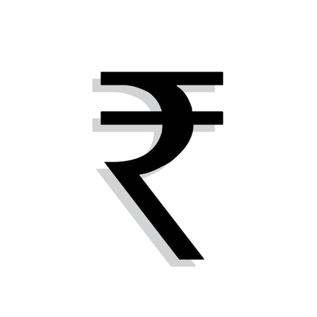 Symbol des Rupee-Symbols