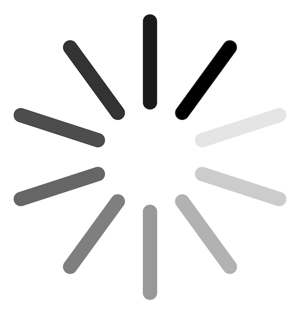 Symbol für das laden von webprozessen kreisförmiger cursor mit farbverlauf