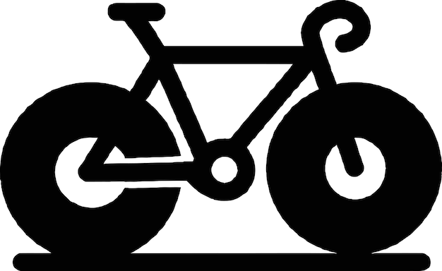 Symbol für den Fahrradwegvektor