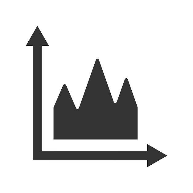 Vektor symbol für den fortschrittsbericht