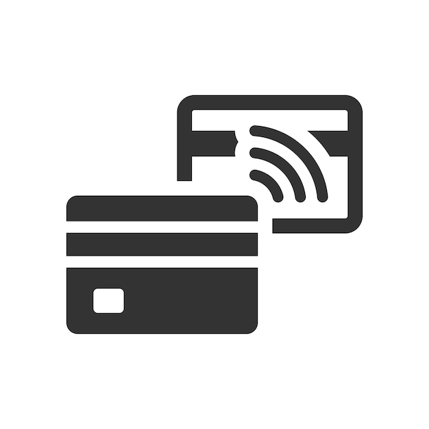 Symbol für drahtlose Zahlungen