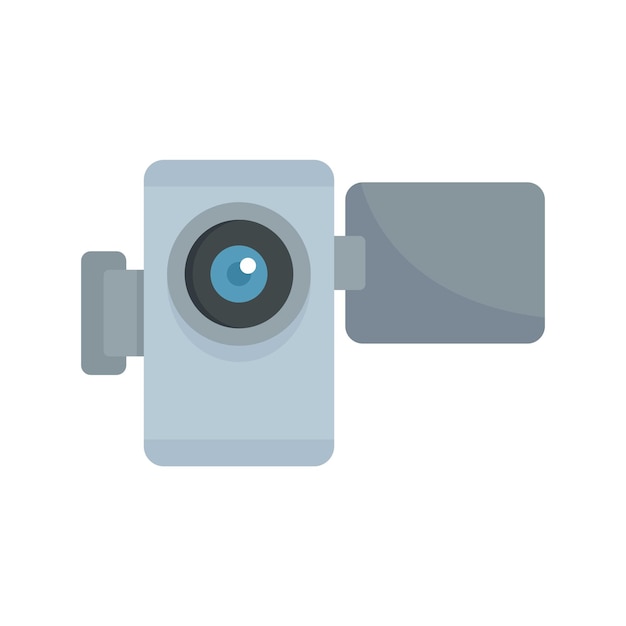 Vektor symbol für heimvideokamera flache illustration des vektorsymbols für heimvideokamera für webdesign