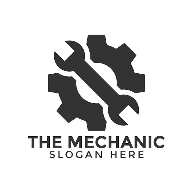 Vektor symbol für mechaniker-werkzeuge