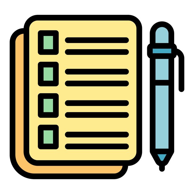 Symbol für medizinische Tests Umriss des Vektorsymbols für medizinische Tests, Farbe flach isoliert