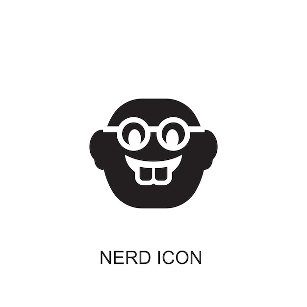 Symbol für Nerd-Vektor