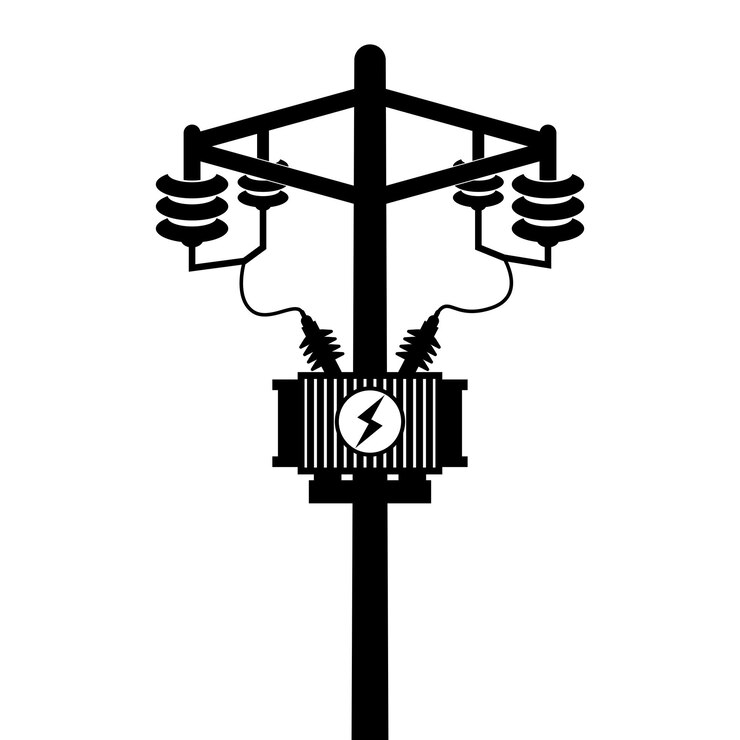 Vektor symbol für strommast
