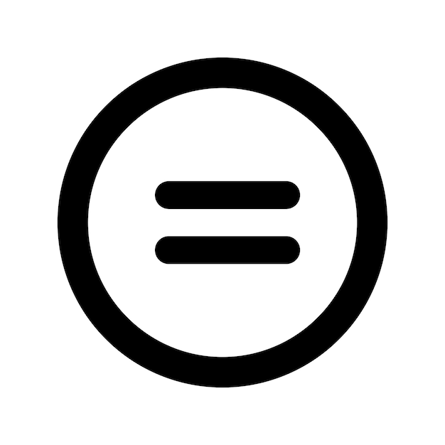Symbol ist gleich Vektor