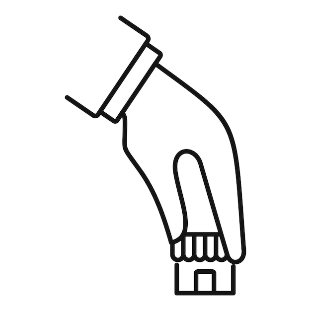 Symbol „Nehmen Sie eine neue Geschäftsidee“ Umriss des Vektorsymbols „Nehmen Sie eine neue Geschäftsidee“ für Webdesign, isoliert auf weißem Hintergrund
