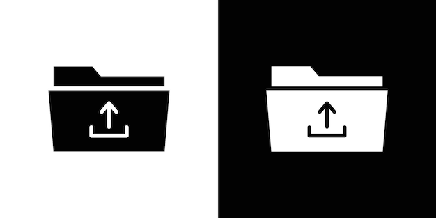 Symbol zum Hochladen von Ordnern