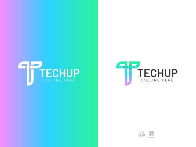 T-buchstaben-logo-design