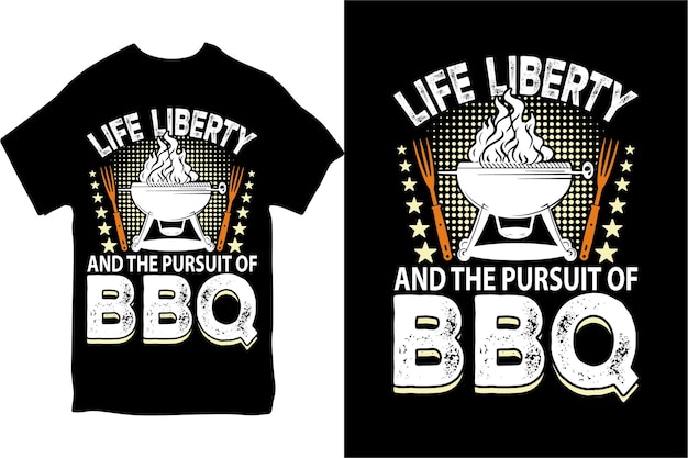 T-shirt-design für grillfreunde und grill-liebende