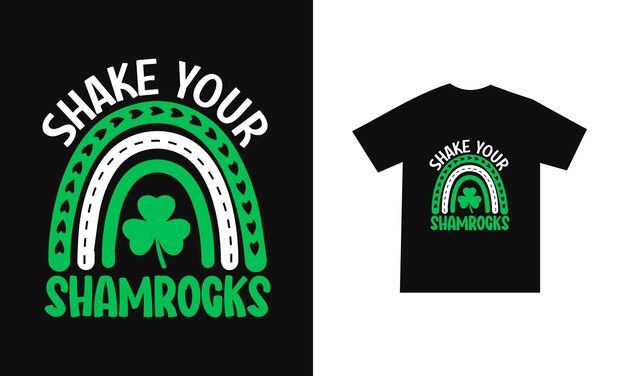 T-shirt-design st. patricks day oder plakatdesign st. patricks day