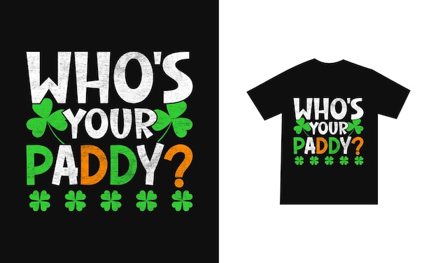 T-shirt-design st. patricks day oder plakatdesign st. patricks day