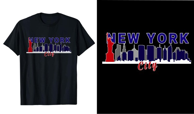 T-Shirt-Design USA New York