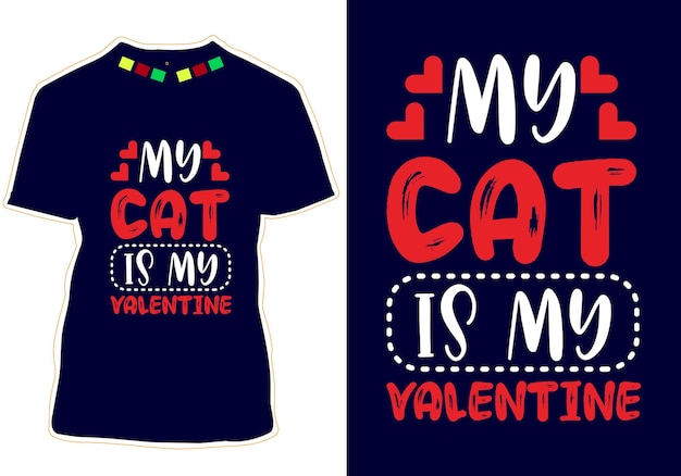 T-Shirt-Design zum Valentinstag