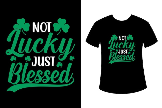 Vektor t-shirt-designs zum st. patrick's day