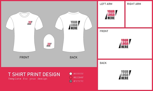 T-shirt druck design