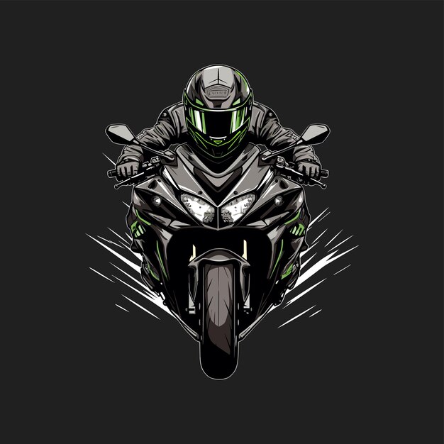 T-shirt logo motorradsport