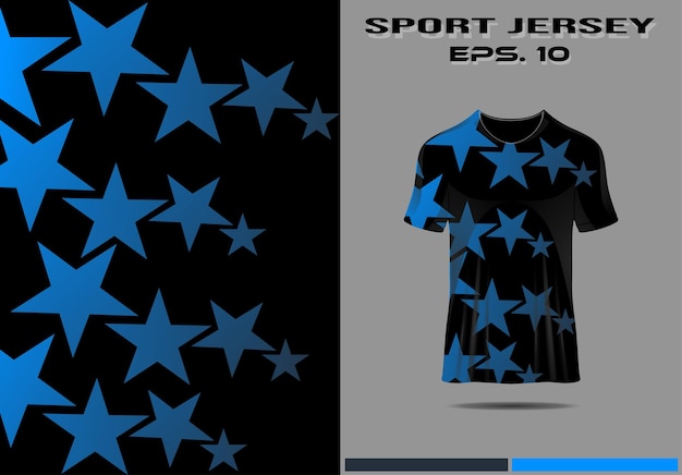 T-shirt-mockup-sporttrikot für rennspiel-radsport-design