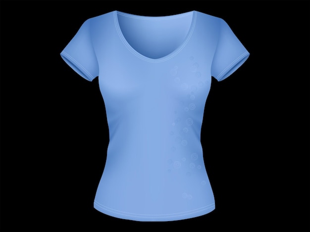 T-shirt-mockup-vektordesign
