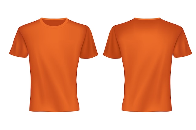 Vektor t-shirt orange