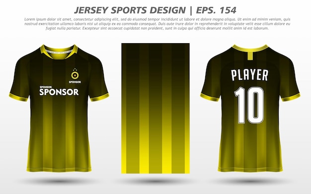 T-shirt sport design mockup abstract template premium download