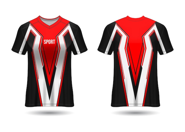 T-shirt sport jersey template design