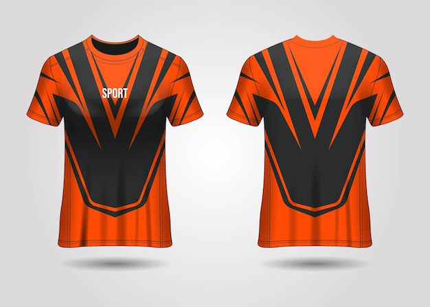 T-shirt sport jersey template design