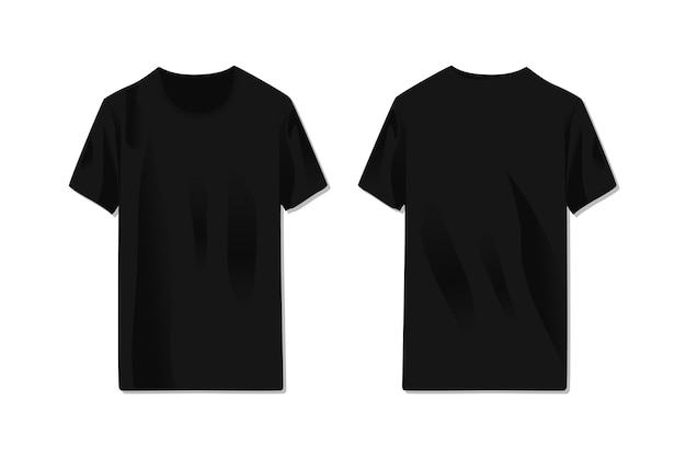 T-Shirt-Vektorillustration für das Mockup