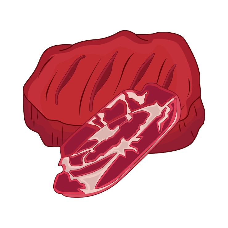 Vektor tabelle 1 25 fleisch