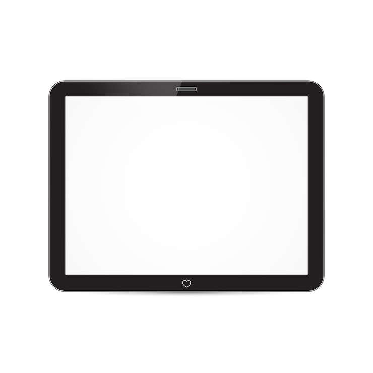 Vektor tablet-vektor-illustration