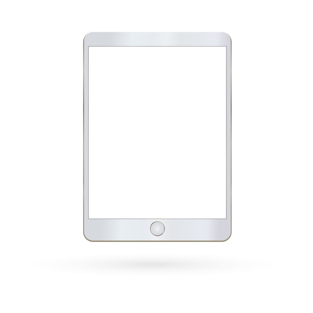 Tablette isoliert