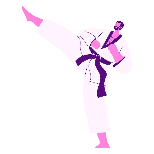 Taekwondo-kämpfer