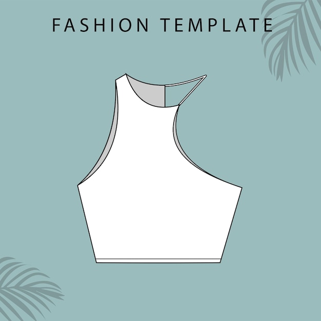 Tank-top-illustration. modeillustration