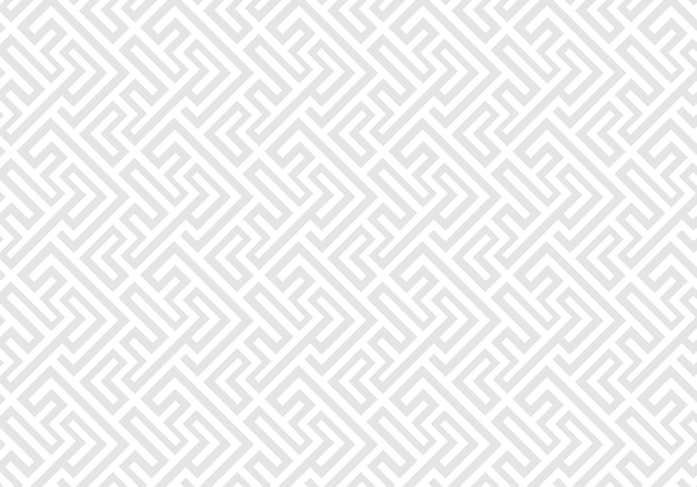 Tapetendesign mit einem subtilen geometrischen Labyrinth-Nähtungslosmuster
