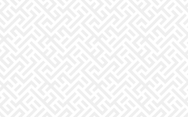 Tapetendesign mit einem subtilen geometrischen Labyrinth-Nähtungslosmuster