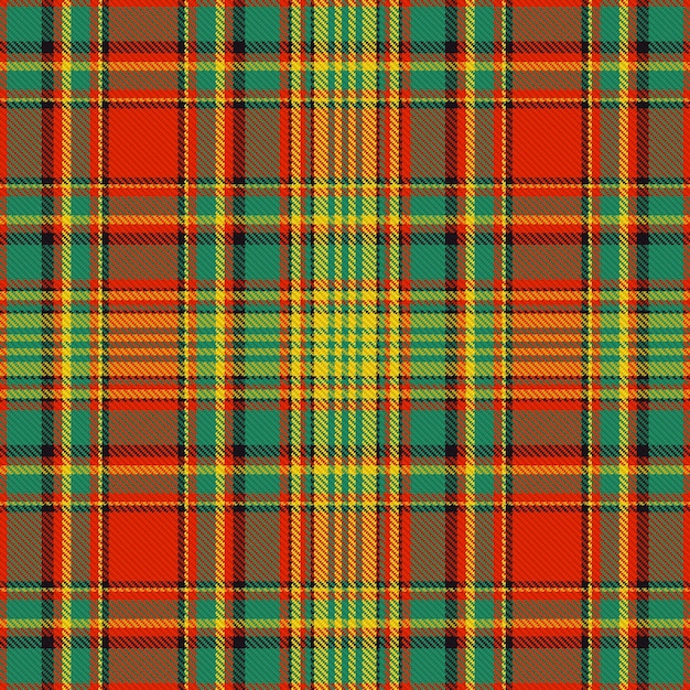 Vektor tartan-karomuster mit textur