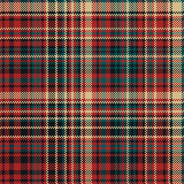 Tartan karomuster nahtlos. stoffstruktur drucken. überprüfen sie den hintergrund.