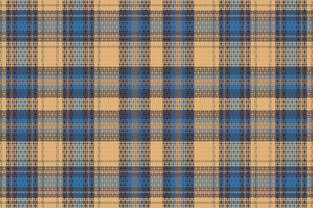 Tartan- oder Plaid-Retrofarbenmuster