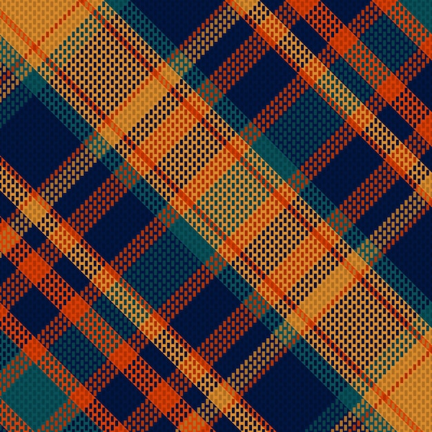 Tartan- oder Plaid-Vintage-Farbmuster