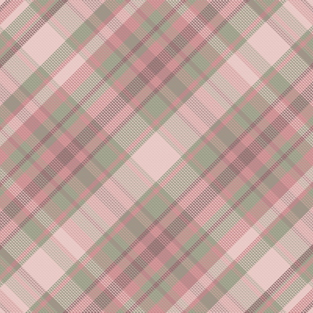 Tartan-Plaid-Muster mit Textur und Retro-Farbe Vektor-Illustration