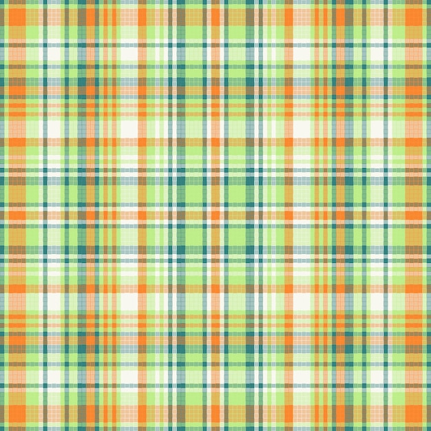 Tartan-Plaidmuster mit Textur und Sommerfarbe