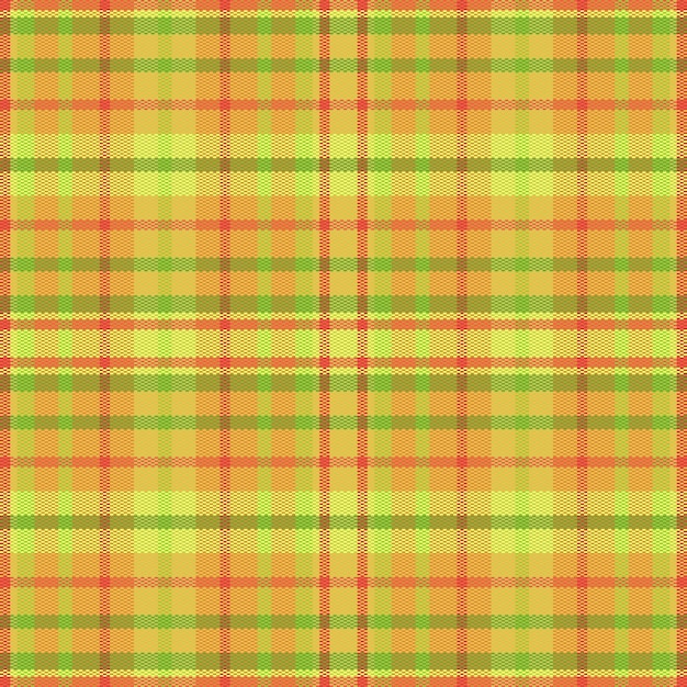 Tartan-plaidmuster mit textur und sommerfarbe