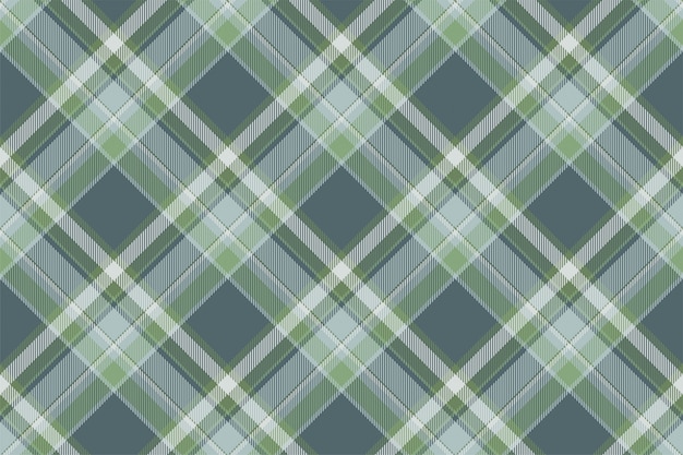 Tartan Schottland nahtloser karierter Mustervektor. Retro-Hintergrundgewebe. Vintage Check Farbe quadratische geometrische Textur.